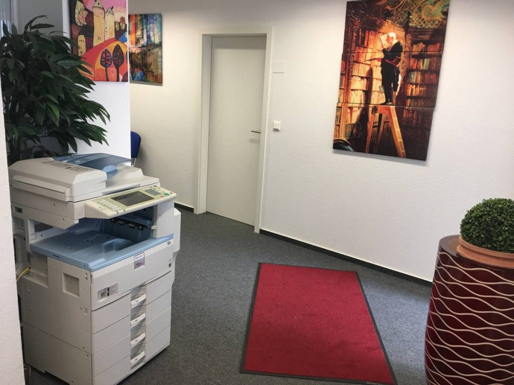 Modern office space available for rent in Berlin, featuring open layout and natural light. Ideal for startups and businesses.